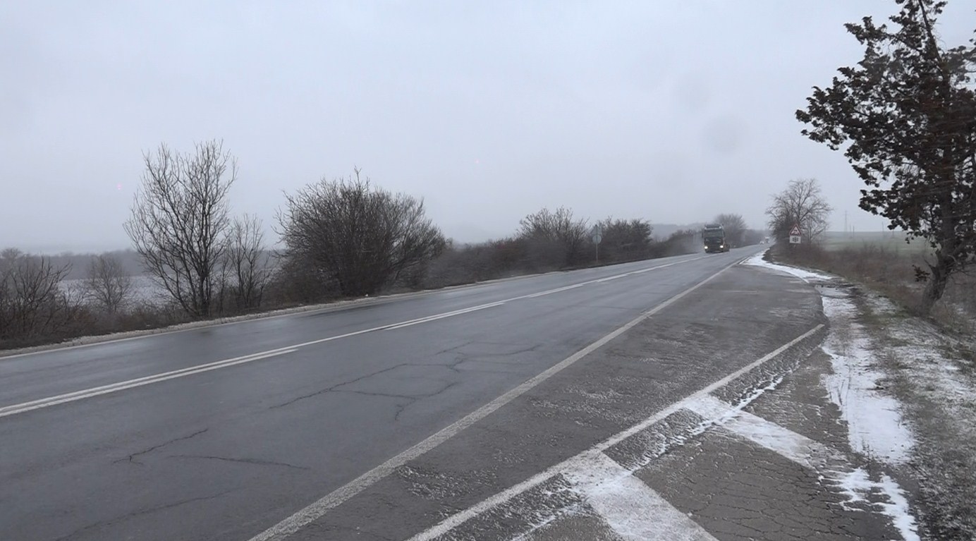 Снегът не предизвика затруднения в Шуменско