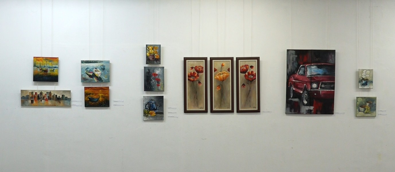 Първа изложба на Симона Зяпкова