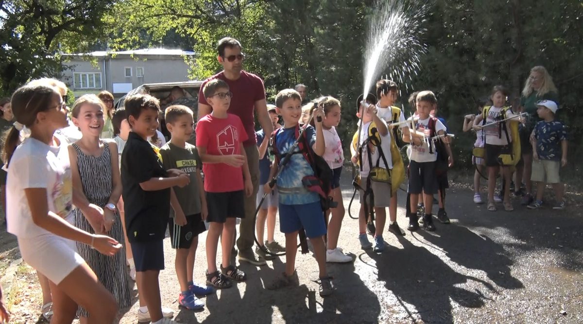 Горските влязоха в Зеленото училище