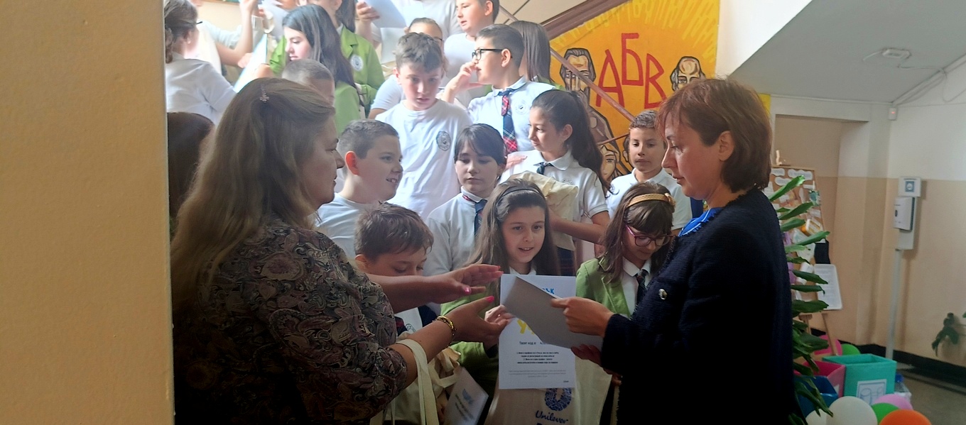 III ОУ „Димитър Благоев“ е шампион по рециклиране